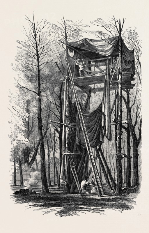 ARTESIAN BORING MACHINERY, FOR OBTAINING WATER FOR THE NEW CRYSTAL PALACE, AT SYDENHAM