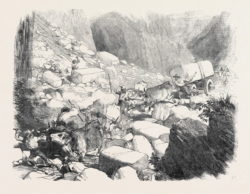 THE MARBLE QUARRIES OF CARRARA