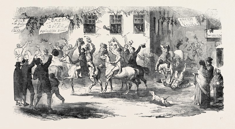 THE KILKENNY ELECTION, CHAIRING OF THE RETURNED MEMBERS, 1852