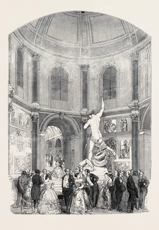 SOIREE OF THE SUBURBAN ARTISAN SCHOOLS, IN THE FLAXMAN HALL, UNIVERSITY COLLEGE, 1852