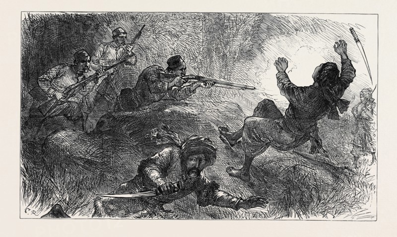 THE AFGHAN WAR: TRAPPING "LOOSE-WALLAHS", 1879