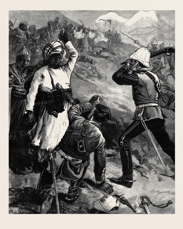 THE AFGHAN WAR: AN INCIDENT IN THE BATTLE OF FUTTEHAD, APRIL 2, 1879