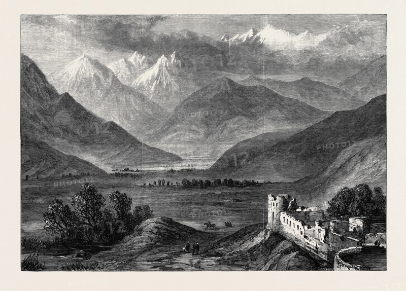 THE AFGHAN WAR: NOAH'S VALLEY, KUNAR RIVER, 1879