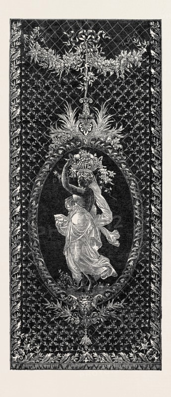 THE PARIS INTERNATIONAL EXHIBITION: FRENCH EMBROIDERED MUSLIN, FRANCE, 1867