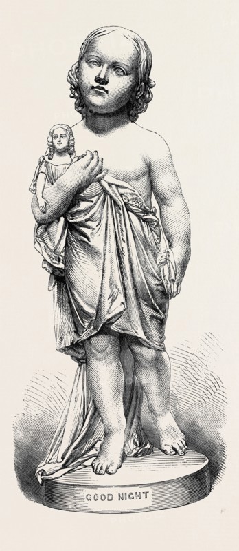 "GOOD NIGHT," BY JOSEPH DURHAM, A.R.A., 1867