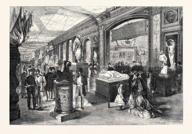LA RUE DE RUSSIE IN THE PARIS EXHIBITION, FRANCE, 1867