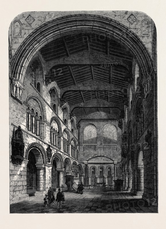 ST. BARTHOLOMEW THE GREAT, SMITHFIELD, 1867