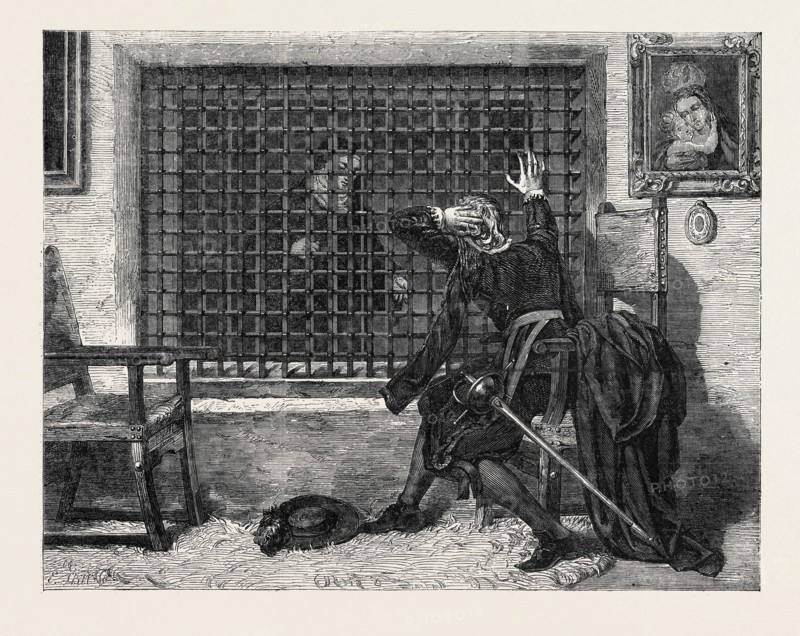 " FAREWELL, FOR EVER," BY V. MANZANO, THE INTERNATIONAL EXHIBITION, 1862