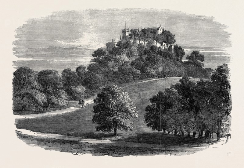 THE QUEEN'S VISIT TO GERMANY: KALLENBERG, NEAR COBOURG, THE DUKE'S HUNTING CHATEAU, 1862