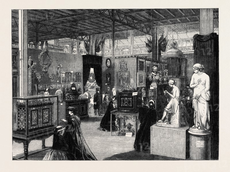 THE INTERNATIONAL EXHIBITION: THE ITALIAN COURT, 1862