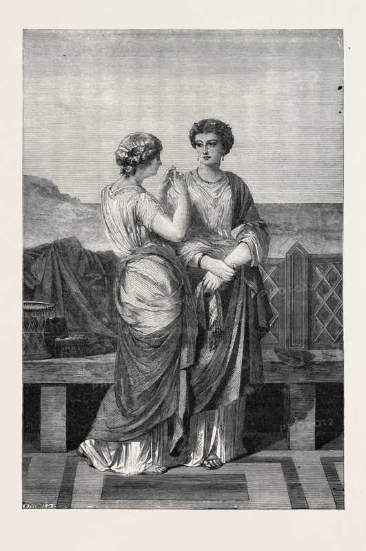 THE INTERNATIONAL EXHIBITION: "A CONFESSION," BY E.J. AUBERT, 1862