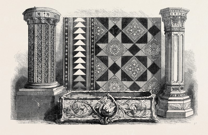 THE INTERNATIONAL EXHIBITION: CLAY MANUFACTURES OF THE SHROPSHIRE COALFIELDS, 1862