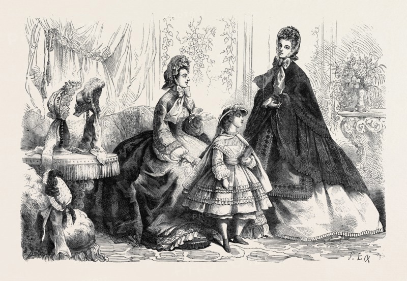 PARIS FASHIONS FOR DECEMBER, 1862