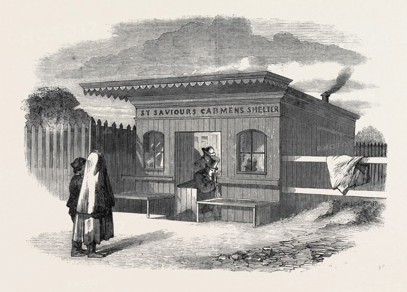 ST. SAVIOUR'S CABMEN'S SHELTER, UPPER BROOK STREET, MANCHESTER, 1862
