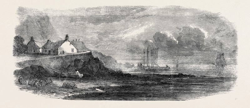 THE SHELLFISH SUPPLIES: SHELLFISH CATCHERS' COTTAGE AT CANTY BAY, 1862