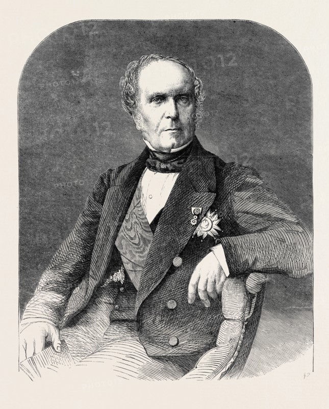 BARON GROS, THE NEWLY APPOINTED FRENCH AMBASSADOR AT THE COURT OF ST. JAMES'S, 1862