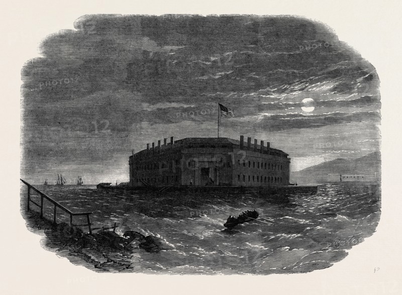 FORT LAFAYETTE, THE FEDERAL BASTILLE FOR POLITICAL PRISONERS, 1862