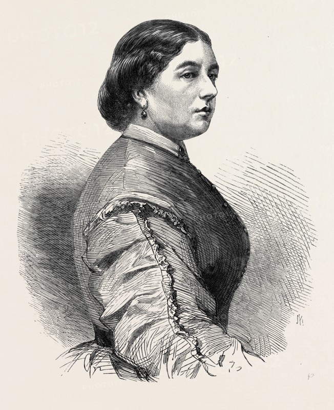 H.R.H. PRINCESS MARY OF CAMBRIDGE, 1866