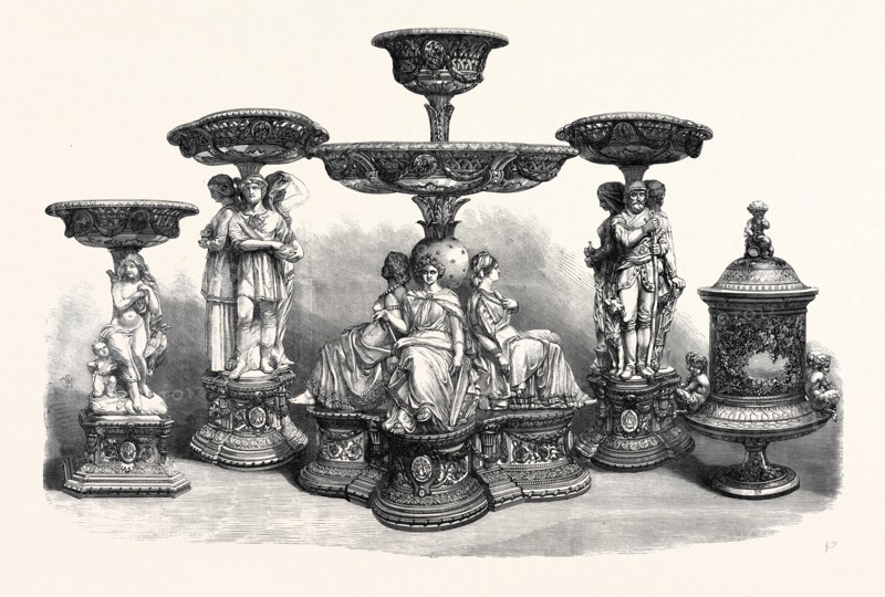 DESSERT SERVICE FOR THE PRINCE OF WALES, 1866