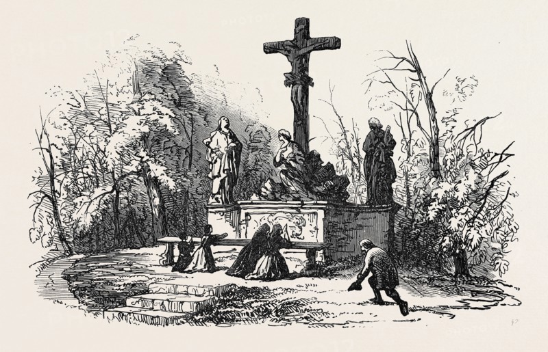 BAMBERG, CALVARY, ON THE ALTENBERG, GERMANY, 1866