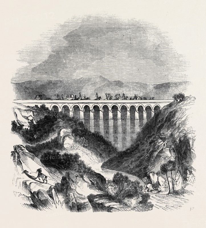 CROSSING HANNIBAL'S BRIDGE.