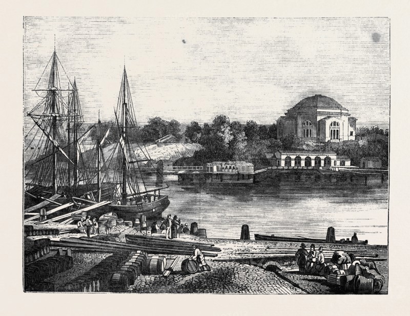 STOCKHOLM, THE ADMIRALTY AND HARBOUR.