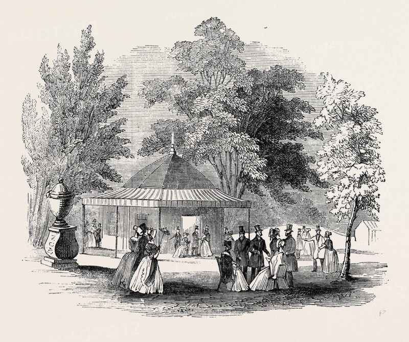 REFRESHMENT ROOM, ROYAL BOTANIC SOCIETY'S GARDENS