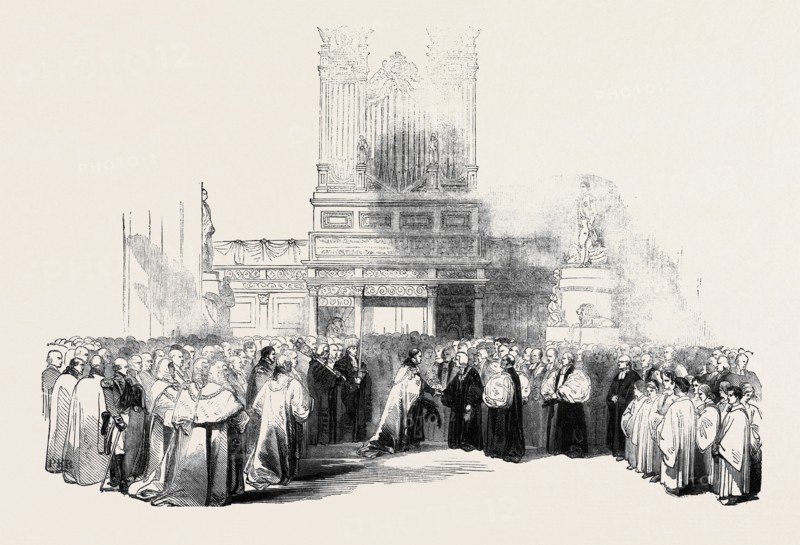 ANNIVERSARY MEETING OF THE CIVIC AUTHORITIES AND  THE METROPOLITAN CLERGY, IN ST. PAUL'S CATHEDRAL.