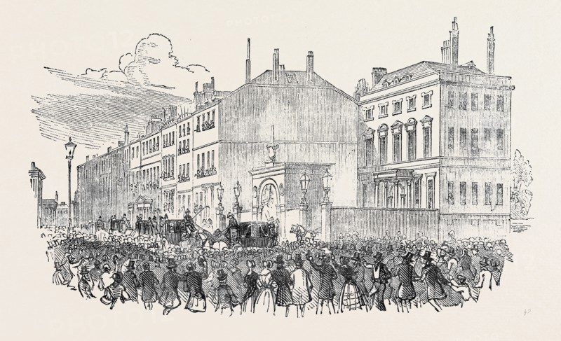 ASHBURNHAM HOUSE (THE RUSSIAN AMBASSADOR'S) DOVER STREET.