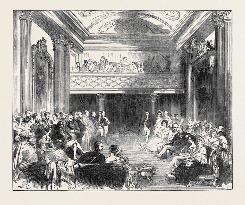 THE MUSIC ROOM, BUCKINGHAM PALACE