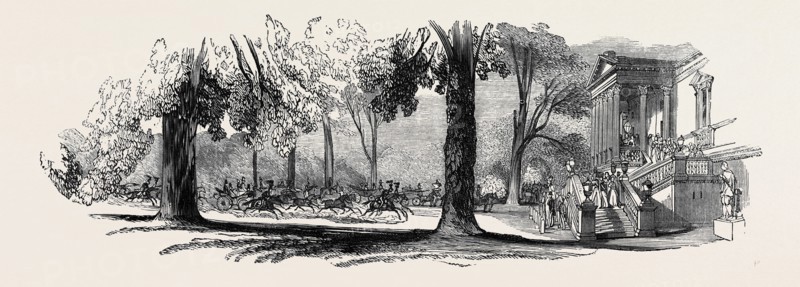ARRIVAL OF THE IMPERIAL PARTY AT CHISWICK HOUSE.
