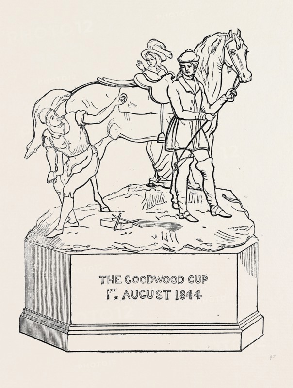 FIRST PRIZE, "THE CUP."; GOODWOOD RACES 1844