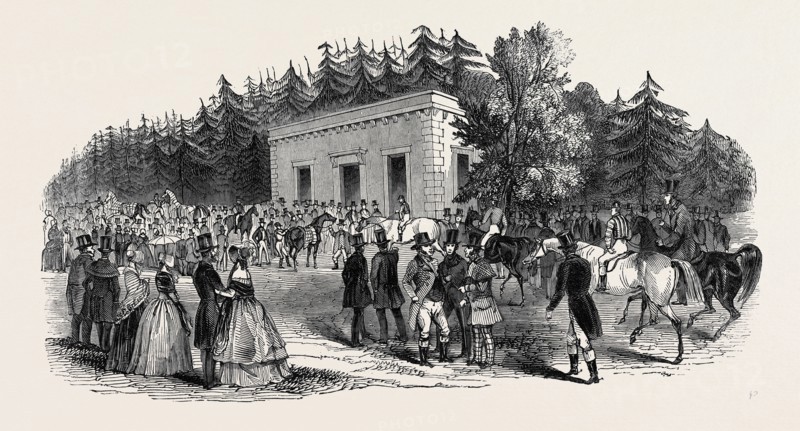 WEIGHING IN, GOODWOOD RACES 1844