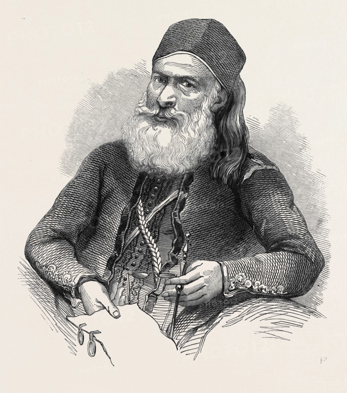 PORTRAIT OF THE LATE PACHA OF EGYPT