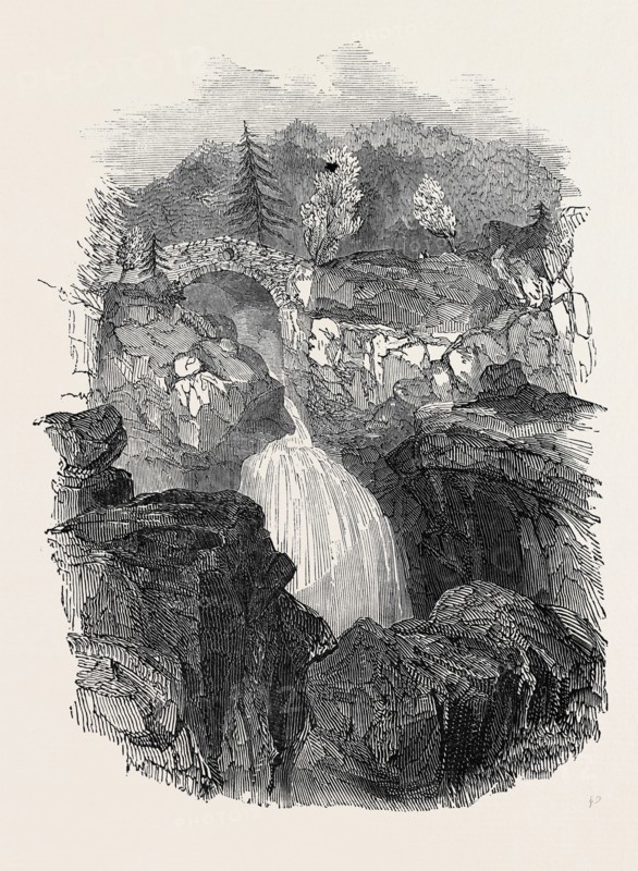 LOWER FALLS OF THE BRUAR