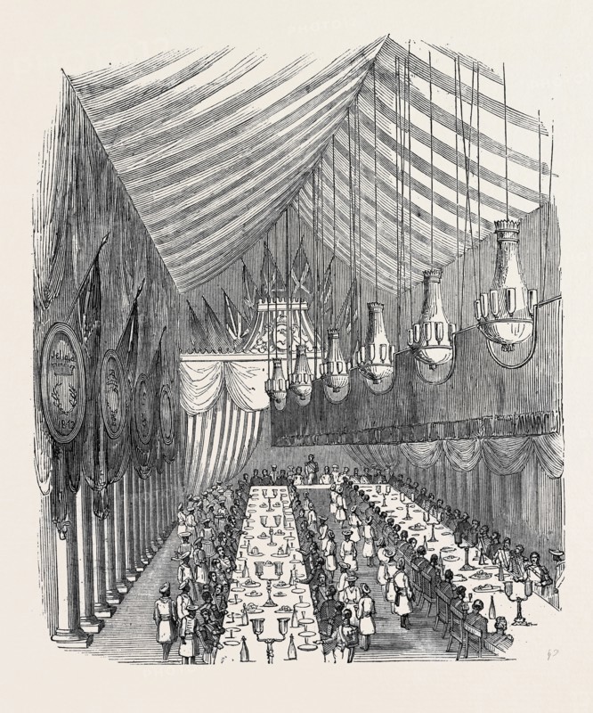 THE BANQUET IN THE HALL