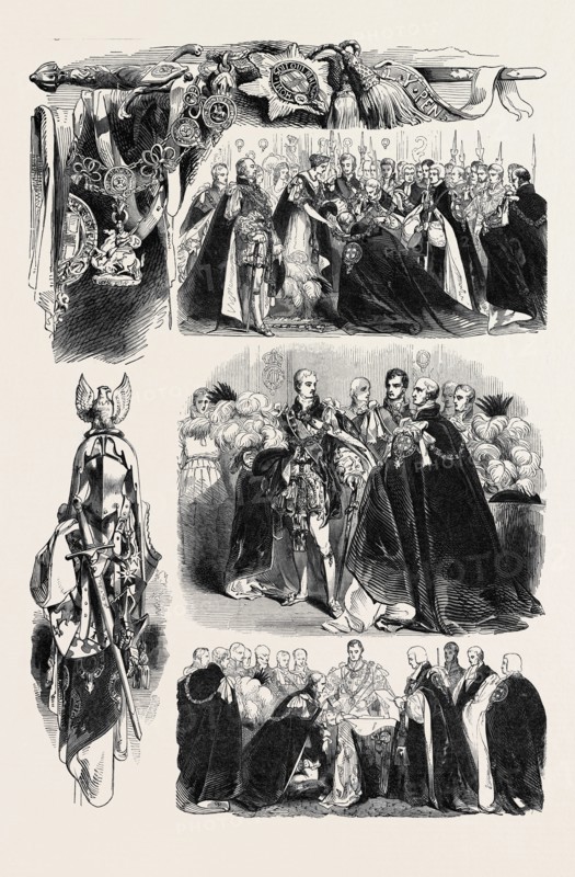 CEREMONY OF INVESTITURE OF THE ORDER OF THE GARTER