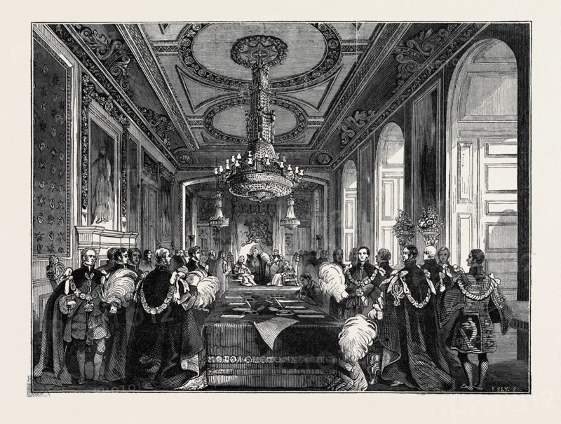 VISIT OF THE KING OF THE FRENCH TO QUEEN VICTORIA; CHAPTER OF THE ORDER OF THE GARTER: INVESTITURE OF THE KING OF THE FRENCH