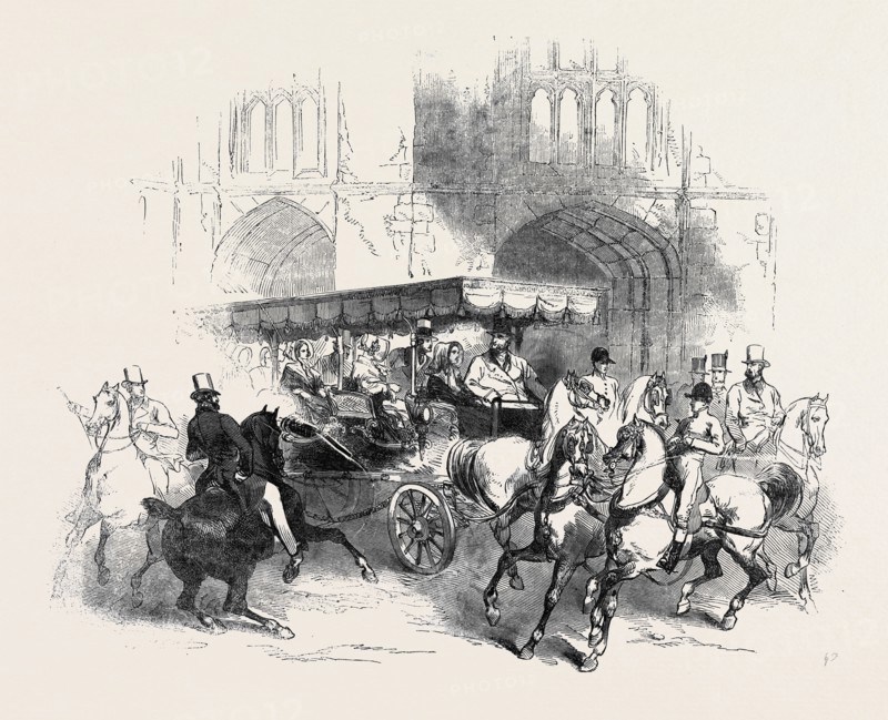 THE CHAR-A-BANC PRESENTED TO HER MAJESTY BY THE KING OF THE FRENCH