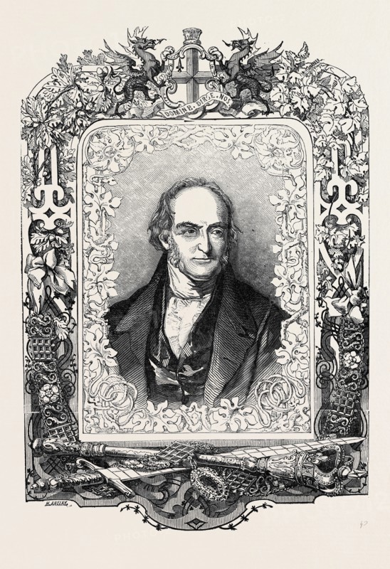 PORTRAIT OF THE RIGHT HON. MICHAEL GIBBS, LORD MAYOR