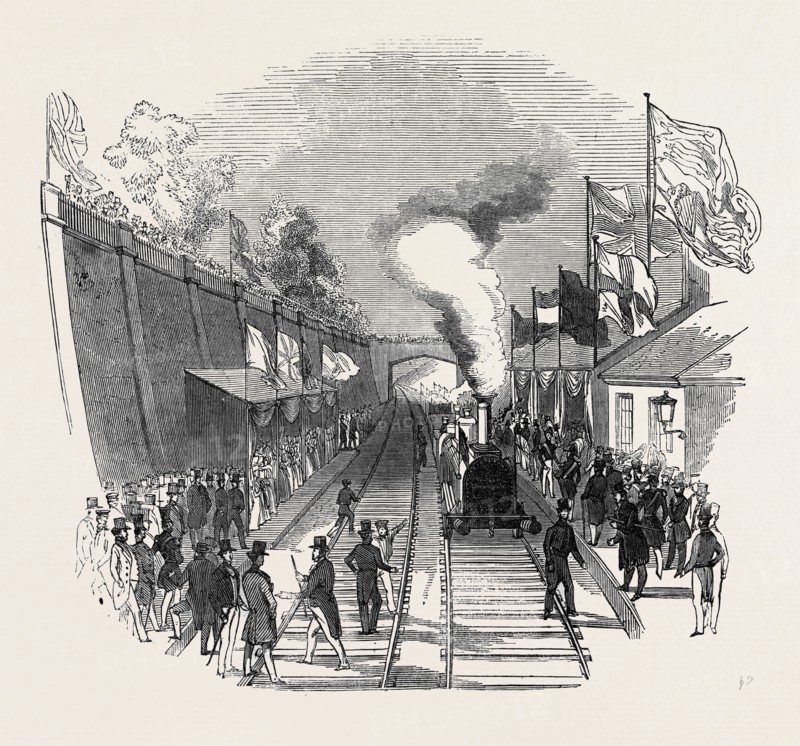HER MAJESTY'S RETURN, THE WEEDON STATION