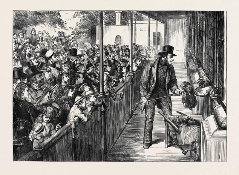 THE STATUTE HOLIDAY: THE ZOOLOGICAL SOCIETY'S GARDENS, REGENT'S PARK, LONDON, 1871