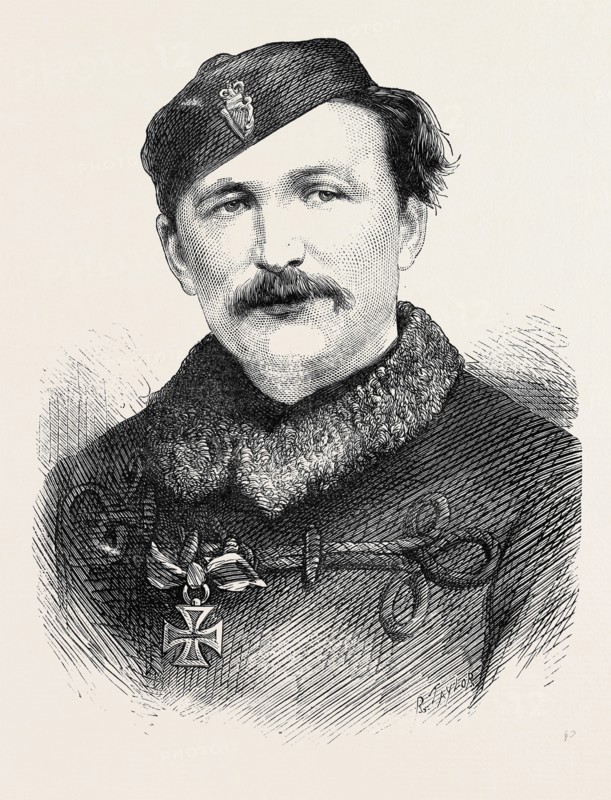 SIR RANDALL ROBERTS, BART., CAPTAIN OF THE IRISH EIGHT AT WIMBLEDON, 1871
