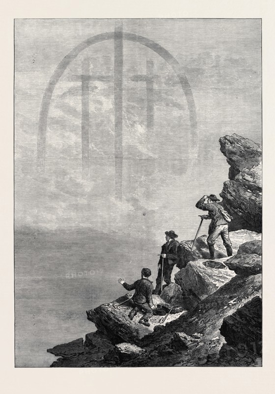 THE FOG-BOW, SEEN FROM THE MATTERHORN, 1871