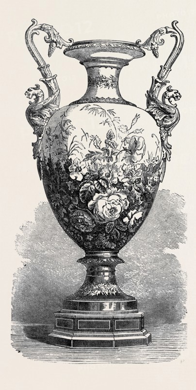 THE INTERNATIONAL EXHIBITION: PORCELAIN FROM THE ROYAL FACTORY AT BERLIN, 1871