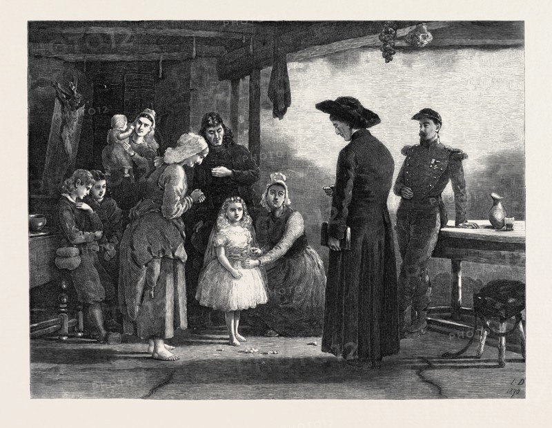 THE "FETE DE LA VIERGE," BY LAURENCE DUNCAN, 1871