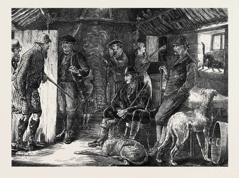 A HIGHLAND SHELTER IN A STORM
