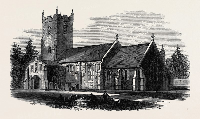 SANDRINGHAM CHURCH, 1871