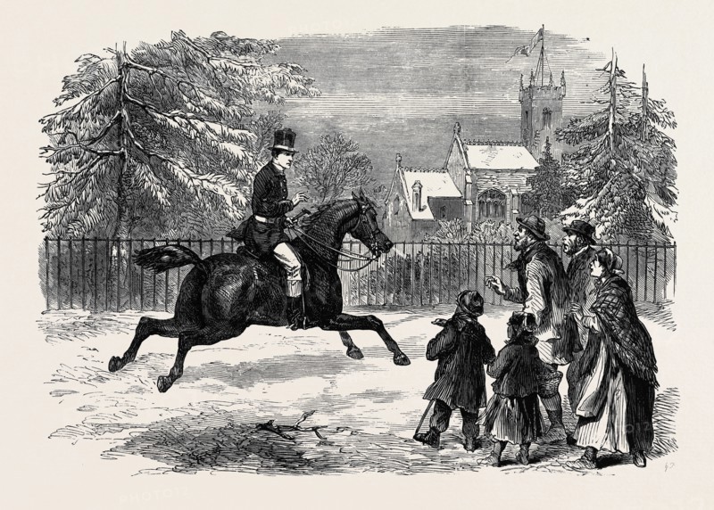 A MESSENGER FROM SANDRINGHAM TO LYNN REGIS, 1871