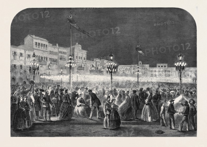 CELEBRATION AT FLORENCE OF THE FIRST ITALIAN NATIONAL FESTIVAL